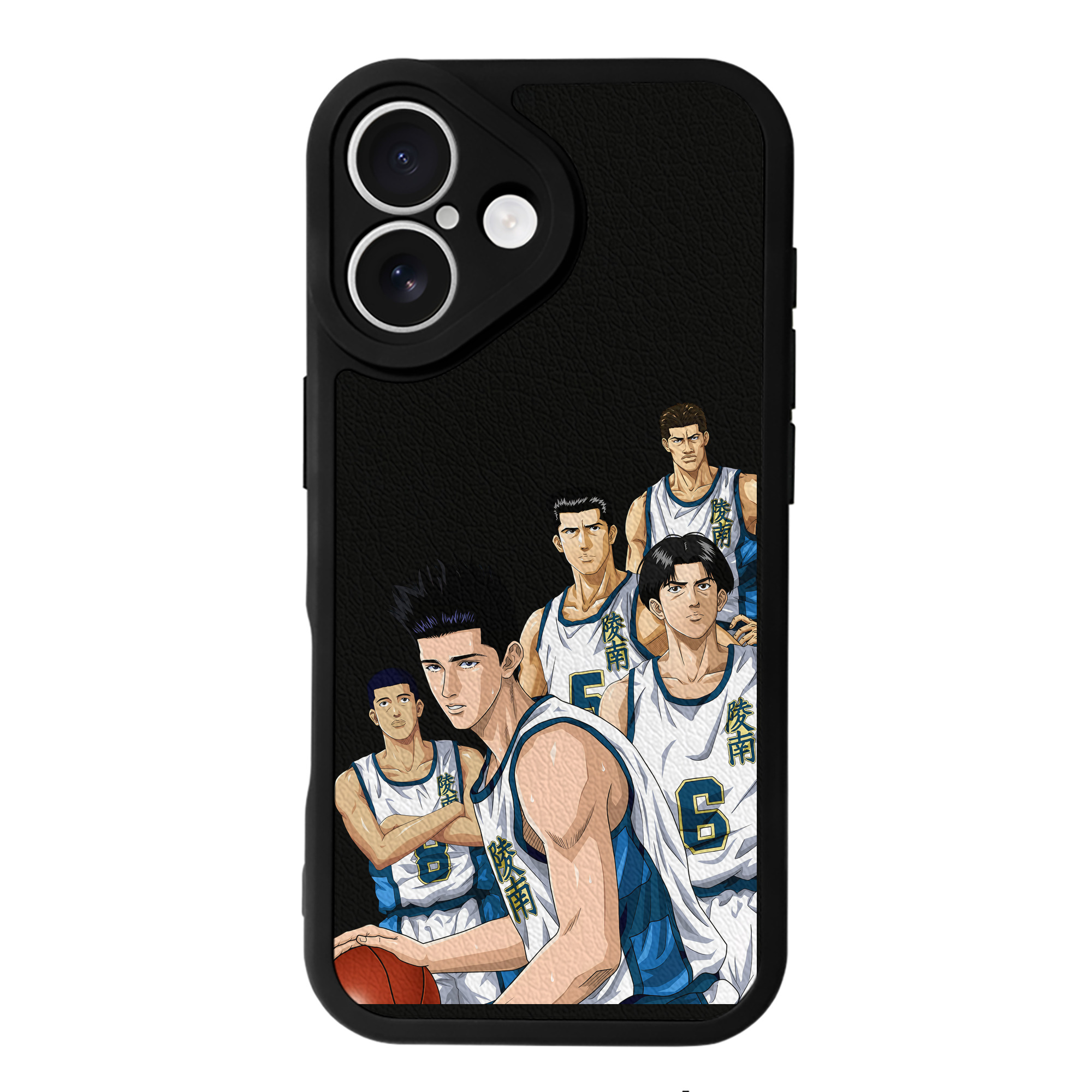 （画像用） SLAM DUNK／スラムダンク 【iPhone 16シリーズ対応】シリコンスマホケース（レザー調） 材質：シリコン